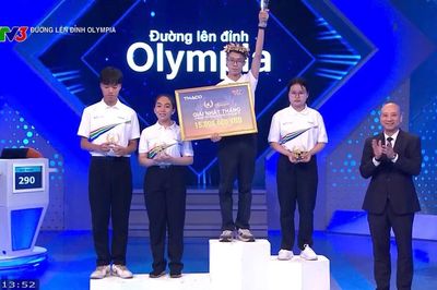 Nam sinh Hà Nội giành vòng nguyệt quế Tháng Olympia 26 với số điểm ấn tượng