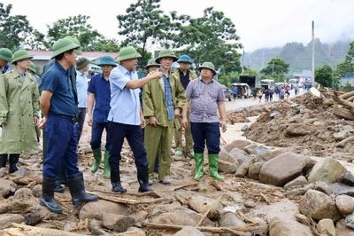 Lai Châu xây dựng công trình khẩn cấp ổn định dân cư vùng thiên tai