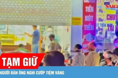 Cần Thơ: Tạm giữ người đàn ông nghi cướp tiệm vàng