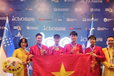 Việt Nam giành 4 Huy chương Vàng tại Olympic Hóa học quốc tế 2026