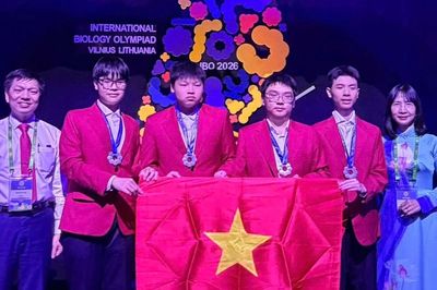 Olympic Sinh học quốc tế: Việt Nam đạt tổng điểm ở top 8 trong số các đoàn dự thi