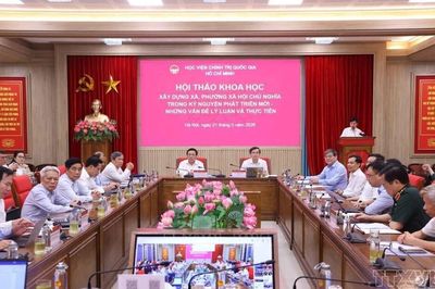 Xã, phường xã hội chủ nghĩa: Năng lực của cán bộ là yếu tố quyết định thành công