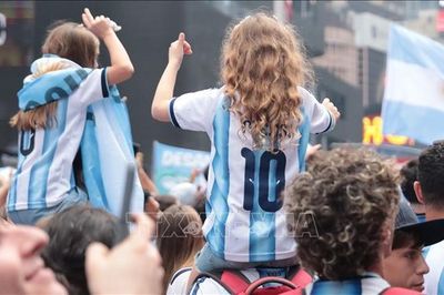 World Cup 2026: Bầu không khí lễ hội sôi động ở Times Square
