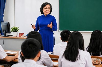 Giáo viên nghỉ hưu được ký hợp đồng dạy toàn thời gian: Cùng một vị trí sẽ ưu tiên giáo viên trẻ