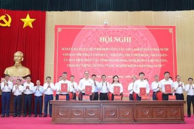 Kiểm toán nhà nước ký Quy chế phối hợp với Thanh Hóa, Ninh Bình và Hưng Yên
