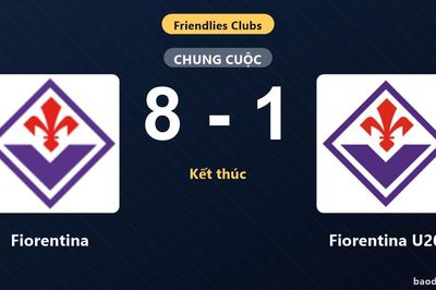 Fiorentina đè bẹp Fiorentina U20 trong trận giao hữu CLB