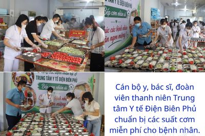 Bếp ăn nhân ái lan tỏa yêu thương đến bệnh nhân nghèo