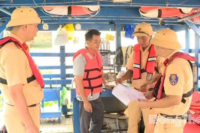 Chủ động giữ bình yên trên sông trong mùa mưa