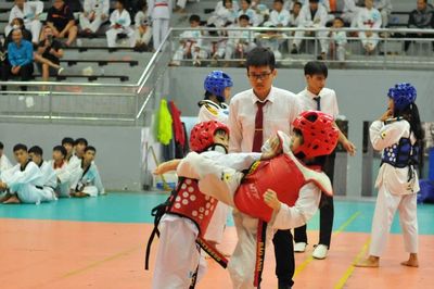 214 võ sinh Gia Lai thi thăng đẳng Taekwondo quốc gia