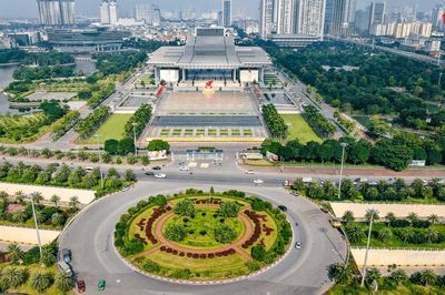 Trung tâm Hội nghị Quốc gia: Công trình kỷ lục với 14.000 tấn thép tại TP. Hà Nội