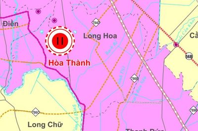 Quy hoạch đô thị Hòa Thành hơn 20.000ha tại Tây Ninh: Trọng điểm công nghiệp 5.300ha