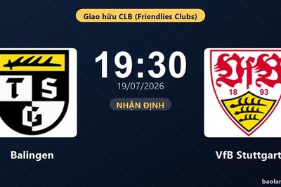Nhận định Balingen vs VfB Stuttgart: đội hình dự kiến