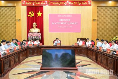 Ban Thường vụ Tỉnh ủy cho ý kiến nhiều nội dung quan trọng thuộc thẩm quyền