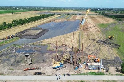 Đồng Tháp: Ngăn chặn tình trạng đào đất trong dự án đường kết nối cao tốc