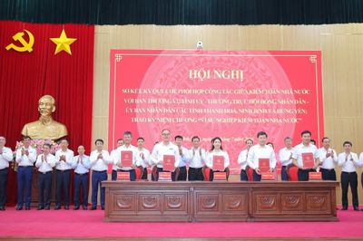 Kiểm toán Nhà nước ký Quy chế phối hợp với Thanh Hóa, Ninh Bình và Hưng Yên