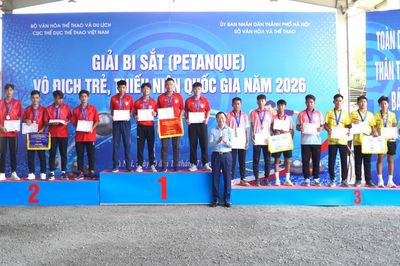 Đoàn Hà Nội giành 3 HCV Giải Bi sắt vô địch trẻ, thiếu niên Quốc gia 2026