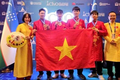 Nhiều học sinh Hà Nội đoạt huy chương vàng, bạc kỳ thi Olympic