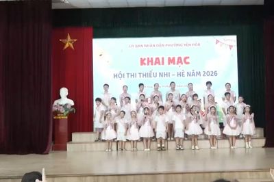 Sân chơi bổ ích dành cho thiếu nhi tại phường Yên Hòa