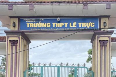 Quảng Trị khởi tố 2 giáo viên vi phạm tại điểm thi Trường Trung học phổ thông Lê Trực
