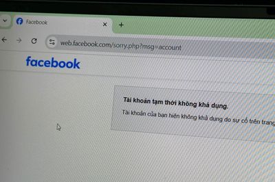 Facebook gặp sự cố trên phiên bản web, người dùng không thể truy cập