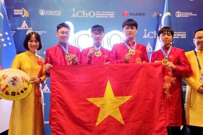 Đoàn Việt Nam xếp hạng Nhất tại Olympic Hóa học quốc tế 2026