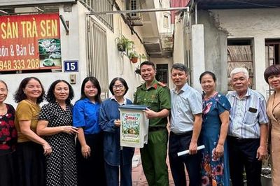 'Tổ dân phố Ba nhất': Cách làm hiệu quả từ phường Phú Thượng