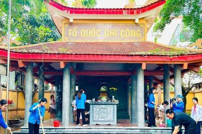 Tuổi trẻ phường Hoàng Mai viết tiếp truyền thống đền ơn đáp nghĩa