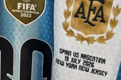 Áo đấu chưa từng có của Messi ở chung kết World Cup