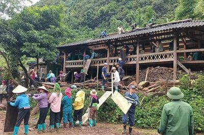 Sơn La khẩn trương khắc phục hậu quả mưa lũ, sớm ổn định đời sống nhân dân