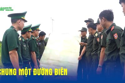 Chung một đường biên