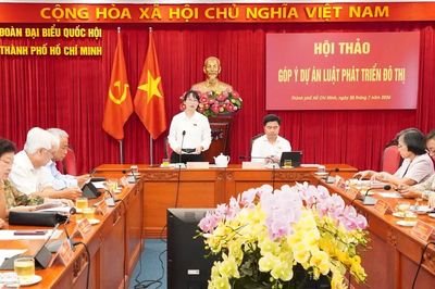 TPHCM đề xuất Luật Phát triển đô thị có hiệu lực từ 1-10