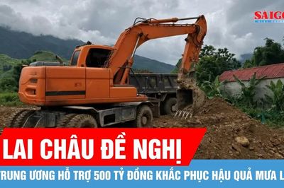 Lai Châu đề nghị Trung ương hỗ trợ 500 tỷ đồng khắc phục hậu quả mưa lũ