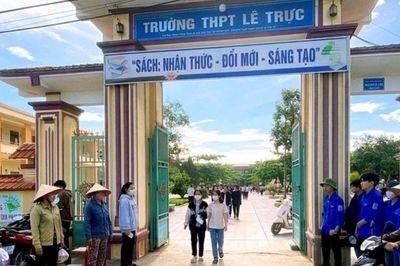 Bộ GD&ĐT và tỉnh Quảng Trị thống nhất chỉ đạo xử lý nghiêm vụ việc vi phạm quy chế thi tốt nghiệp