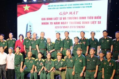 TP. Hồ Chí Minh tri ân gia đình liệt sĩ, thương binh: Hơn 16.500 thương binh đang hưởng trợ cấp hàng tháng