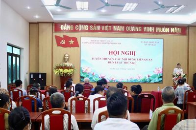 Tuyên truyền các nội dung liên quan đến Luật Thừa kế