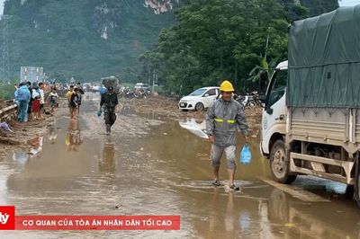 Khẩn trương khắc phục sạt lở, khôi phục giao thông vùng cao sau mưa lũ