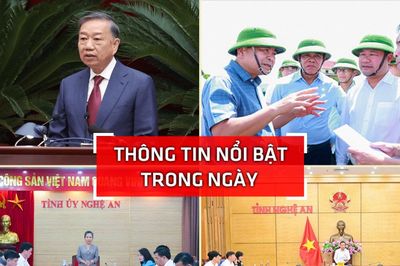 Nghệ An: Thông tin nổi bật ngày 20/7