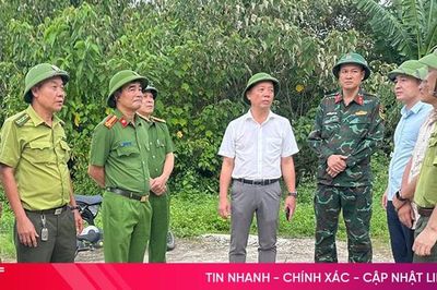 Chủ tịch UBND tỉnh trực tiếp chỉ đạo chữa cháy rừng tại Trường Lưu
