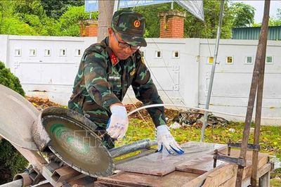 Sáng kiến máy mòi đá hỗ trợ đắc lực vào hành trình 500 ngày đêm