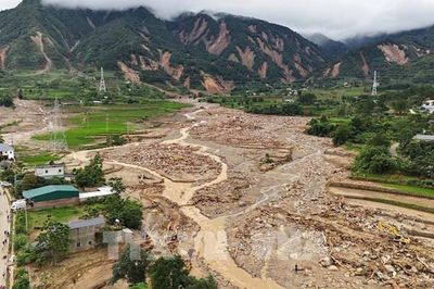Mường Than (Lai Châu) tan hoang sau lũ quét, sạt lở đất