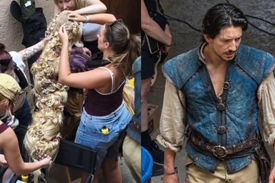 Hình ảnh đầu tiên của Rapunzel live action gây sốt vì quá giống hoạt hình