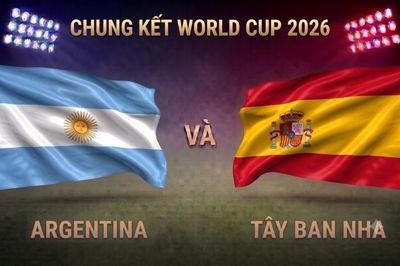 Video clip bàn thắng trận Argentina và Tây Ban Nha, chung kết World Cup 2026