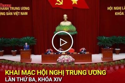 Khai mạc Hội nghị Trung ương lần thứ ba, khóa XIV