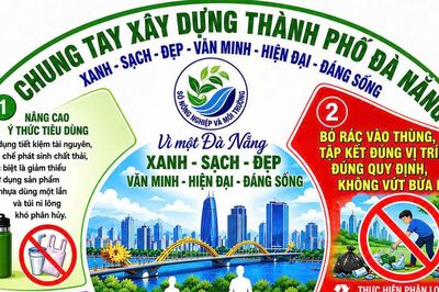 Đà Nẵng truyền thông 5 hành động giữ gìn vệ sinh môi trường