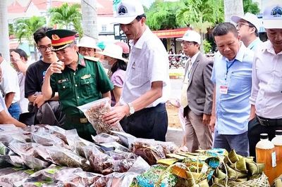 Hội chợ nông sản Kbang có quy mô 100-120 gian hàng
