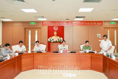 Khẩn trương triển khai công tác tổ chức vòng chung kết cuộc thi Miss World 2026