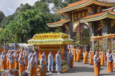 Lễ truy niệm, phụng tống kim quan Ni trưởng Thích nữ Như Tịnh nhập bảo tháp