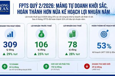 Mảng tự doanh khởi sắc, FPTS đã đạt một nửa kế hoạch lợi nhuận năm