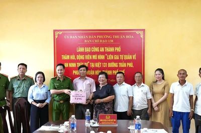 Huế nhân rộng mô hình hay trong phong trào Toàn dân bảo vệ An ninh Tổ quốc