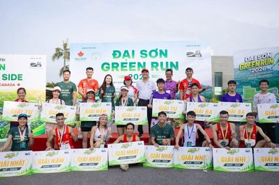 Chạy bộ lan tỏa lối sống xanh với Đại Sơn Green Run 2026